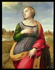 Raffelo Santi: St. Catherine of Alexandria - Alexandriai Szent Katalin